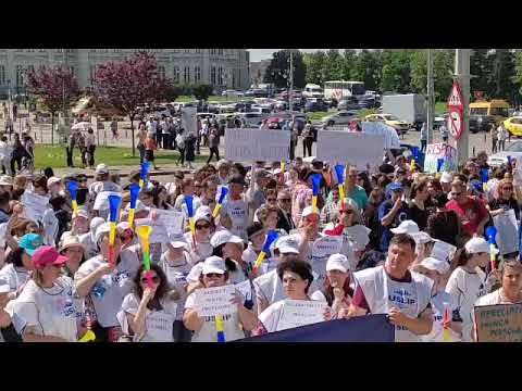 Protest profesori, Iasi