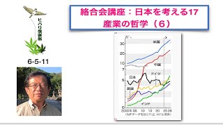 絡合会講座：日本を考える（17）「産業の哲学（6）」