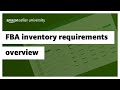 FBA inventory requirements overview
