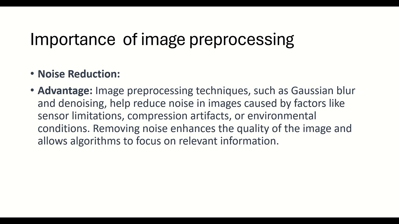 Image Prepocessing Video - Slide 08 (Part 1)