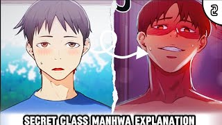 Secret class manhwa explanation in hindi | Part 2 | chapter [6-10] fully breakdown.
