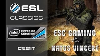 ESL Classics: ESC Gaming vs NaVi  Map 2 Grand Final  IEM CeBIT 2012