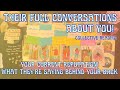 What conversations are people having about you  whats your reputation  general reading 