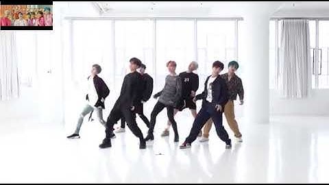 BTS Boy with luv Mirrored Choreography slow and normal