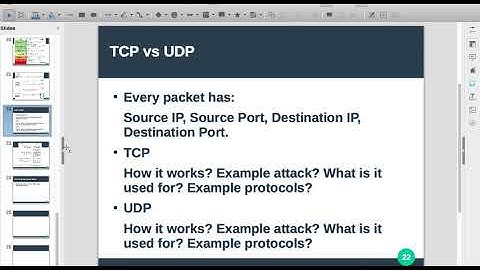 17- شرح ال TCP & UDP بالتفصيل