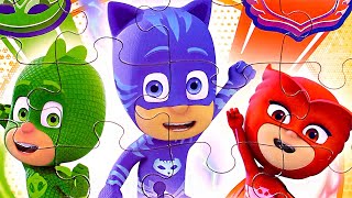 Gekko, Owlette, Catboy PJ Masks Puzzle / How to Solve Puzzles for Kids