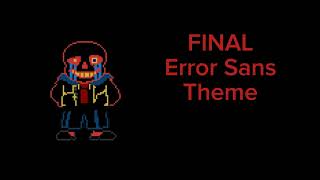 Final Error Sans Theme