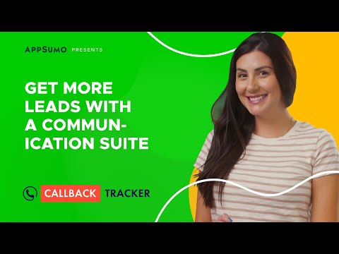 Callback Tracker How-To on AppSumo