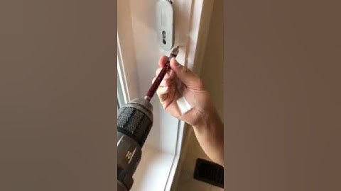 How to install the tension device handle for child and pet safety