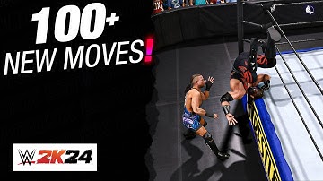 WWE 2K24 All NEW MOVES IN THE GAME