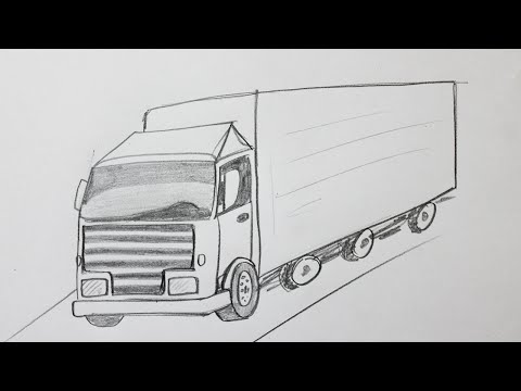 Comment Dessiner Un Camion Youtube