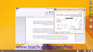 Windows 8.1 Tutorial Printing a Document Microsoft Training Lesson 7.6