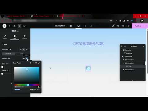 How To Add Services Section In Elementor | CSS & Plugin | Elementor Tutorial | BWD Elementor Addons