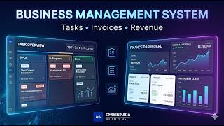 Business Management System Web App | Invoices, Tasks & Revenue Dashboard (Full Demo)