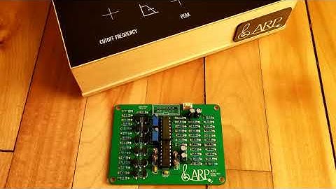 Preview of my latest circuit: The ARP 4072 Lowpass Filter (ARP 2600)