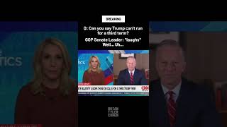 Republican Panics On Air Over Trump Third Term