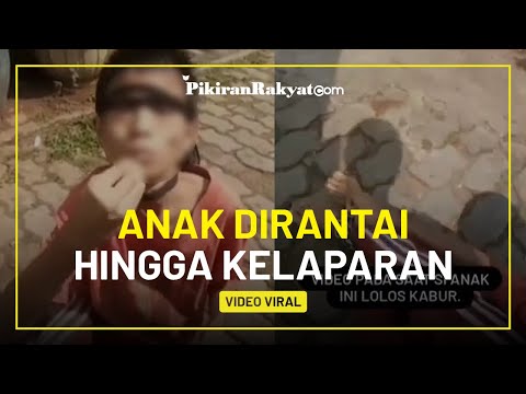 Viral Video Anak Dirantai Ayah dan Ibu Tiri hingga Kelaparan, Netizen Minta Kasusnya Diusut