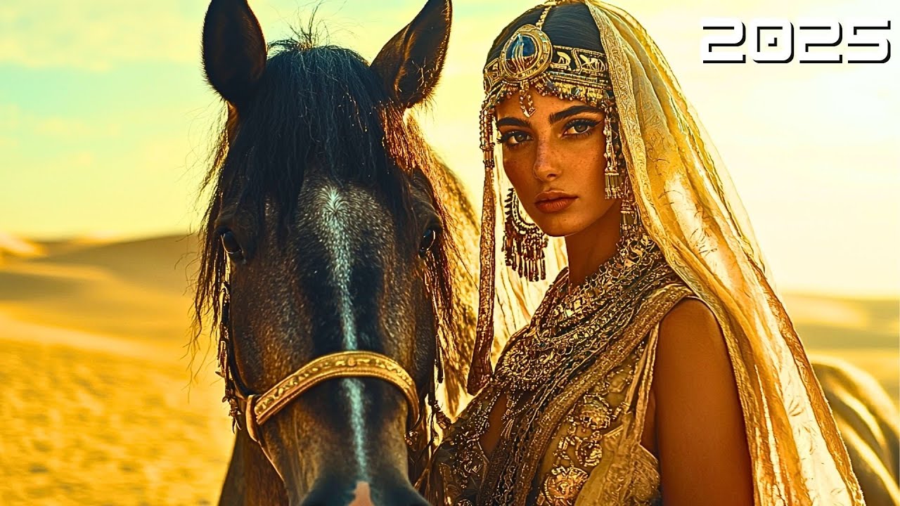 Desert Rose Mix - Amber Dunes and Starlit Skies: Ethereal Desert Dreamscape