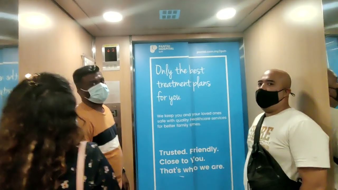 Mitsubishi Elevator at Pantai Hospital Ipoh in Ipoh, Perak, Malaysia (Ward)