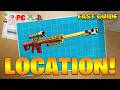 Where to Find Boom Sniper Rifle Exotic Location in Fortnite! (How to Get Boom Sniper Rifle Exotic)