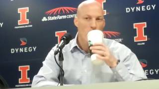 John Groce drinks Starbucks© coffee, previews Senior Night 2017, MSU Spartans