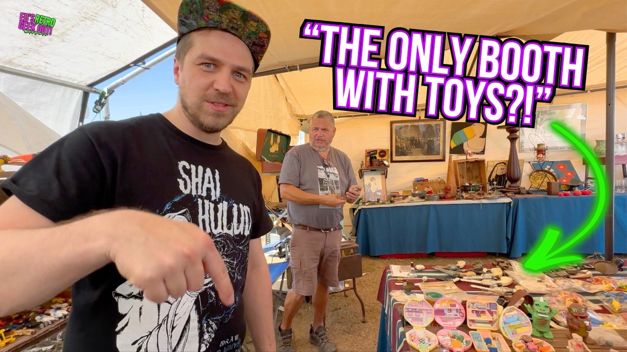 11 миль… НИЧЕГО! А потом мы нашли невероятную коллекцию игрушек 80-х и 90-х!