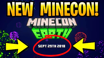 MINECON 2018 CONFIRMED DATE! SECRET UPDATE, CAPES & PANELS? Minecraft Convention