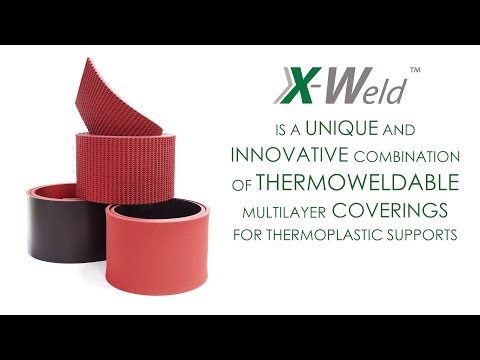 Chiorino X-Weld™ Thermoweldable Coverings for V-Guides & Timing belts (extended version)