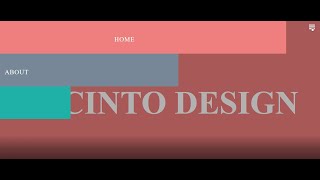 Animated Sidebar Overlay Navigation Panel Website Component using HTML, CSS and JAVASCRIPT