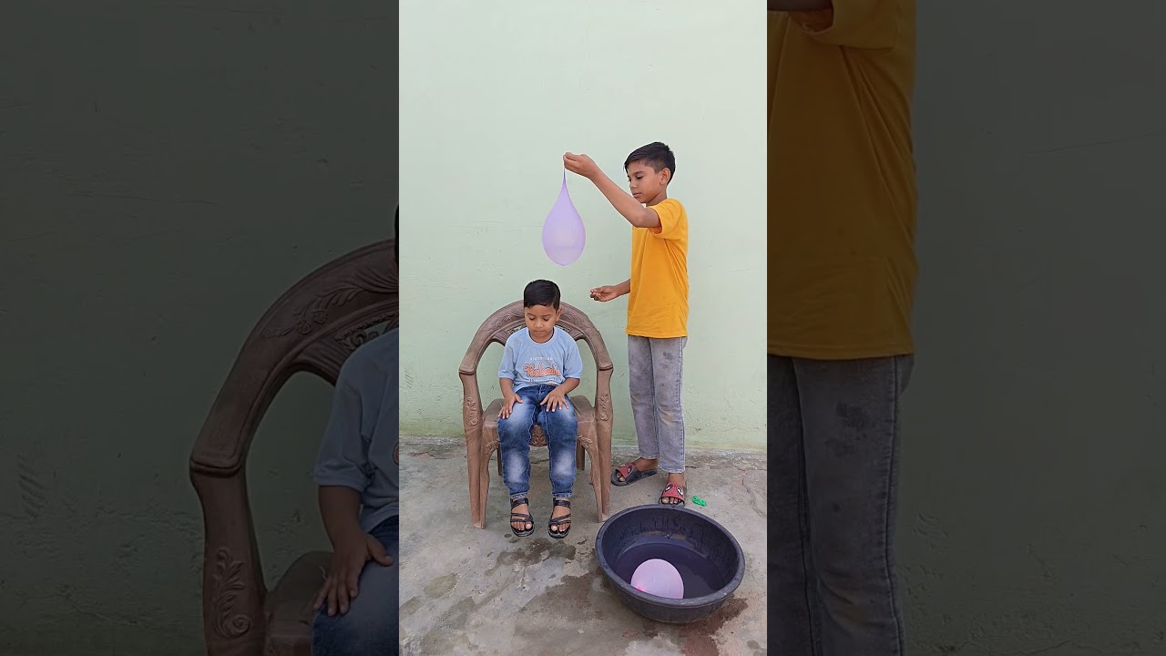 water balloon pumping challenge 