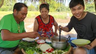 ข้าวปุ้นน้ำป่นปลาดุก | อร่อยนัวร์