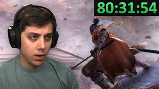 I streamed until I beat Sekiro. It was a mistake.