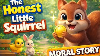 Sammy the Honest Squirrel | Kids Cartoon Story About Honesty