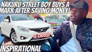 Nakuru Street Boy Buys An Expensive Mark X! Narrates How He Acquired The Ride Le Choosy - Celeb Ride