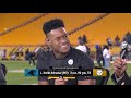 JuJu Smith-Schuster Interviewed After Dominant Win Against Panthers | NFL Network