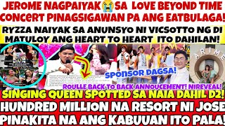 PINALUHA LAHAT😭SQ SPOTTED SA NAIA DAHIL D2❗JEROME NAGPAIYAK SA LOVE BEYOND CONCERT KAGABI😱