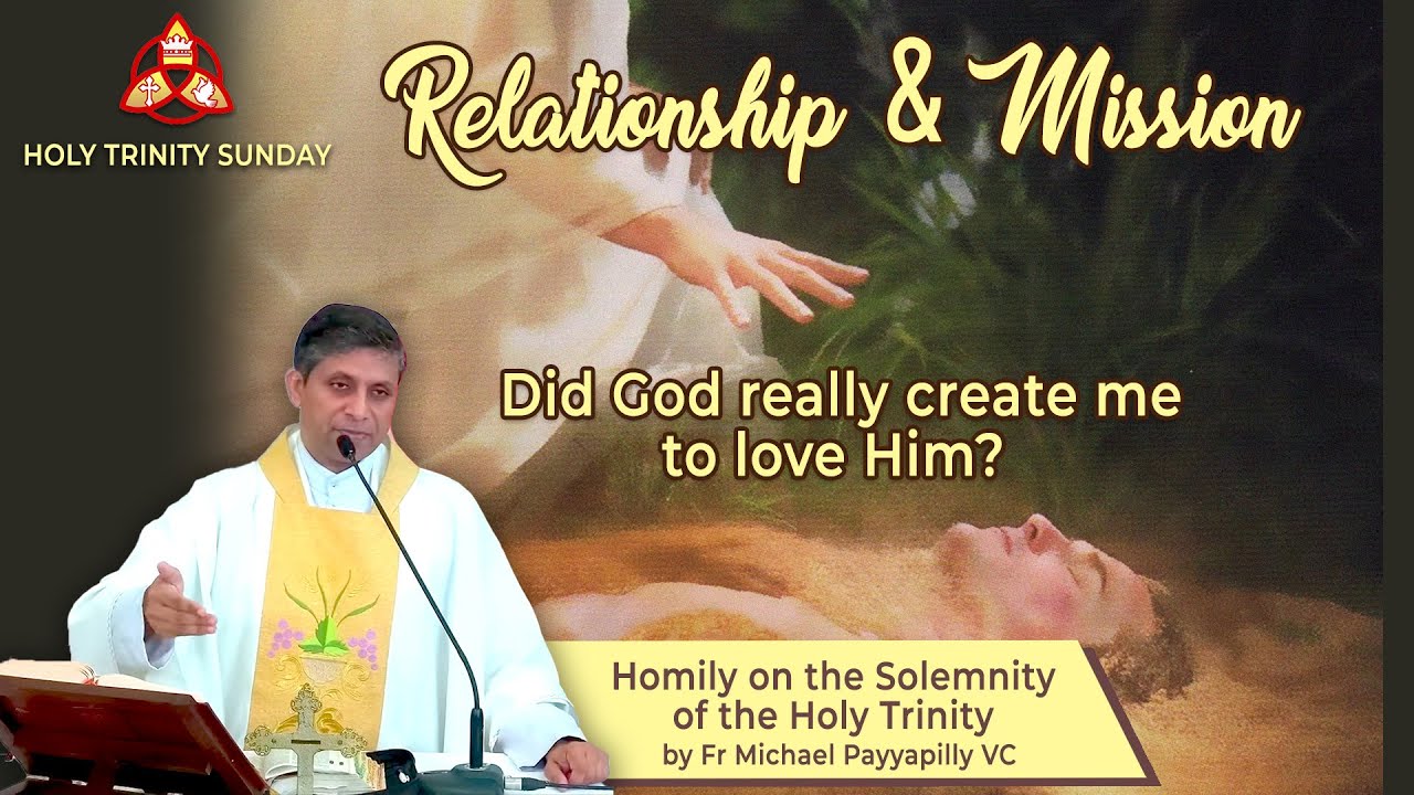 Relationship & Mission Did God really create me to love Him