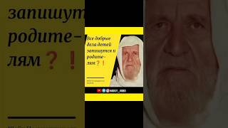 Все добрые дела запишутся и родителям? Шейх Насыруддин аль Альбани #альбани #добрыедела #родители