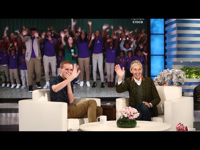 Ellen Surprises Inspiring Baltimore Teacher Mr. O