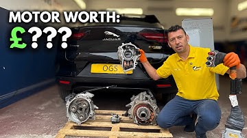Isolatiefout Jaguar I-Pace verholpen! Water in hoogspanningsmotor?! Volledige demontage en diagno...