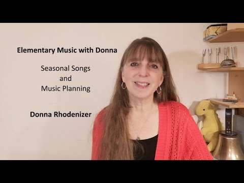Seasonal Songs and Music Planning | October | Donna Rhodenizer - YouTube