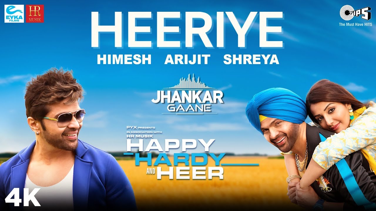Heeriye (Jhankar) - Happy Hardy And Heer | Himesh Reshammiya, Arijit Singh, Shreya Ghoshal |Sonia jhankar beats songs 320kbps free download mp3
