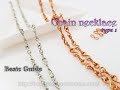 How to make classic chain necklace - Basic Guide 502