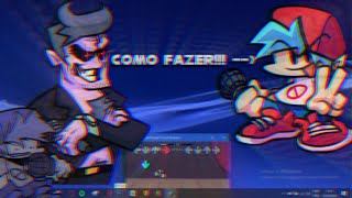 COMO FAZER OS PERSONAGENS IR PRO PC!!! - fnf tutoriais