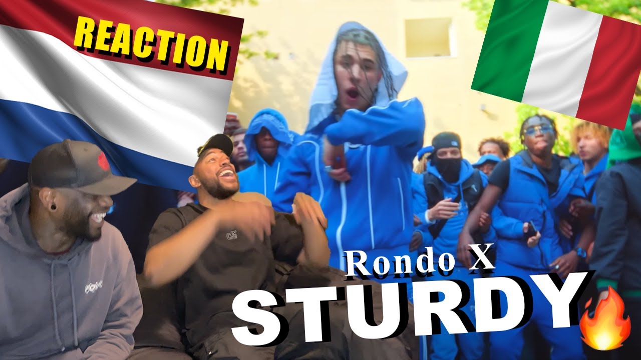 RONDO X STURDY 🇳🇱DUTCH REACTION🔥 (english/dutch spoken)