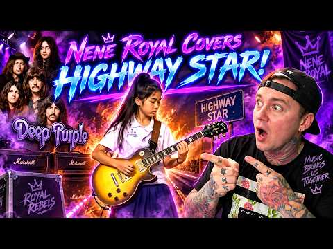Nene Royal - Highway Star ( Reaction ) LIVE DEEP PURPLE COVER