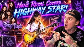 Nene Royal - Highway Star ( Reaction ) LIVE DEEP PURPLE COVER