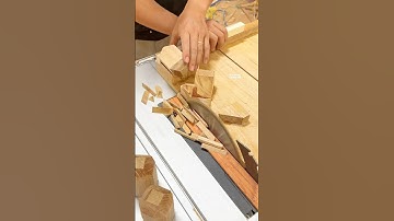 #diy Chế tạo cỡ cắt góc thông minh của thợ mộc ! #tools