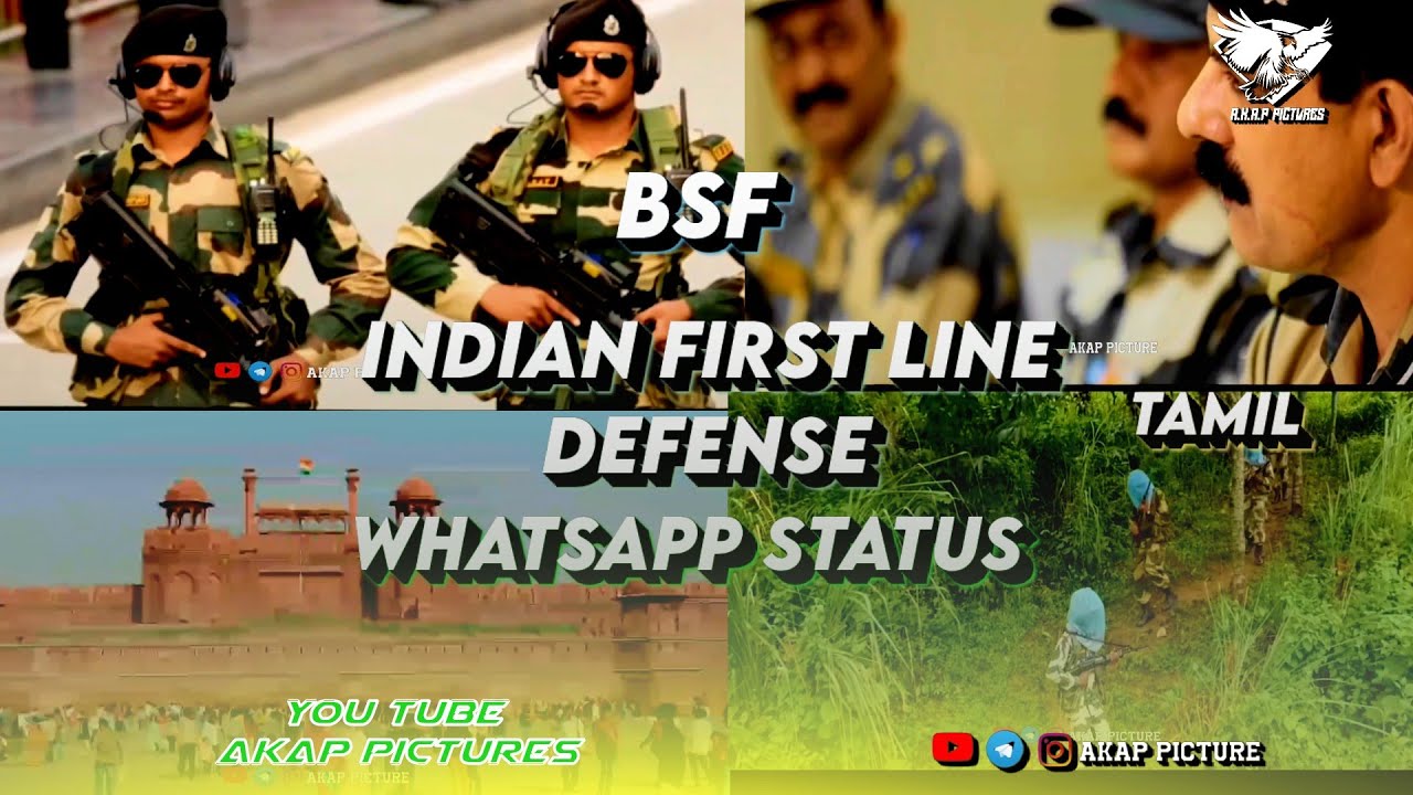  BSF  Lover Indian army mass whtsapp status tamil