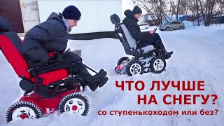 Comparative test of 4WD all-terrain wheelchairs in winter conditions